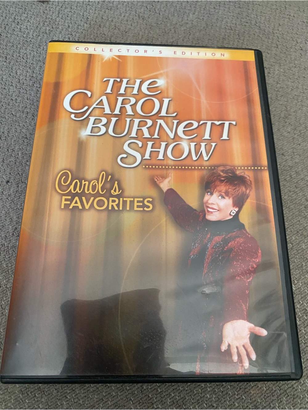 Collector's Edition DVD - Orange Cover Portable DVD Case